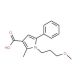 1-(3-Methoxypropyl)-2-methyl-5-phenyl-1H-pyrrole-3-carboxylic acid - chemical structure image