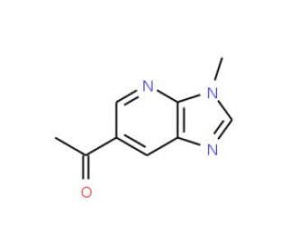 1-(3-Methyl-3H-imidazo[4,5-b]pyridin-6-yl)ethanone - chemical structure image