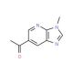 1-(3-Methyl-3H-imidazo[4,5-b]pyridin-6-yl)ethanone - chemical structure image