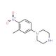 1-(3-Methyl-4-nitrophenyl)piperazine - chemical structure image