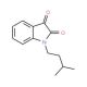 1-(3-Methyl-butyl)-1H-indole-2,3-dione - chemical structure image