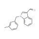 1-(3-Methylbenzyl)-1H-indole-3-carbaldehyde - chemical structure image