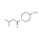 1-(3-Methylbutanoyl)piperidin-4-amine - chemical structure image