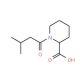 1-(3-methylbutanoyl)piperidine-2-carboxylic acid - chemical structure image