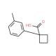 1-(3-methylphenyl)cyclobutanecarboxylic acid - chemical structure image