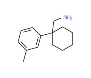 [1-(3-methylphenyl)cyclohexyl]methanamine - chemical structure image