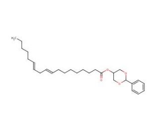 1,3-O-Benzylidene-2-linoleoyl-(rac)-glycerol (CAS 56648-80-7) - chemical structure image