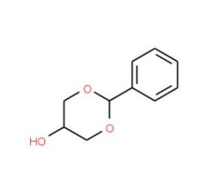 1,3-O-Benzylideneglycerol (CAS 1708-40-3) - chemical structure image