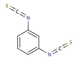 1,3-Phenylene diisothiocyanate (CAS 3125-77-7) - chemical structure image