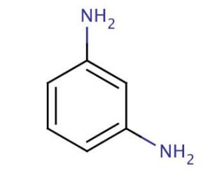 1,3-Phenylenediamine (CAS 108-45-2) - chemical structure image
