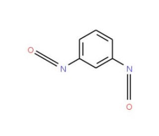1,3-Phenylenediisocyanate (CAS 123-61-5) - chemical structure image