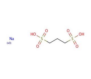 1,3-Propanedisulfonic acid disodium salt (CAS 36589-58-9) - chemical structure image
