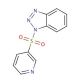 1-(3-Pyridinylsulfonyl)-1H-benzotriazole (CAS 678173-43-8) - chemical structure image
