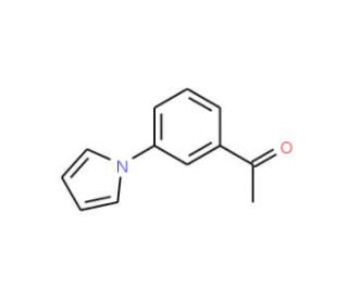 1-(3-Pyrrol-1-yl-phenyl)-ethanone - chemical structure image