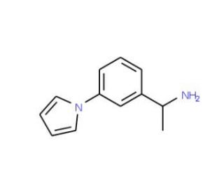 1-(3-Pyrrol-1-yl-phenyl)-ethylamine - chemical structure image
