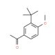 1-(3-tert-Butyl-4-methoxyphenyl)ethanone - chemical structure image