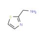 1,3-thiazol-2-ylmethanamine (CAS 55661-33-1) - chemical structure image