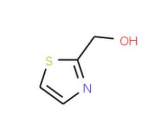 1,3-thiazol-2-ylmethanol (CAS 14542-12-2) - chemical structure image
