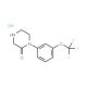 1-(3-(Trifluoromethoxy)phenyl)piperazin-2-one hydrochloride (CAS 215649-79-9) - chemical structure image