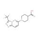 1-[3-(trifluoromethyl)[1,2,4]triazolo[4,3-b]pyridazin-6-yl]piperidine-4-carboxylic acid - chemical structure image