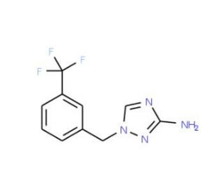 1-(3-Trifluoromethyl-benzyl)-1H-[1,2,4]triazol-3-ylamine - chemical structure image