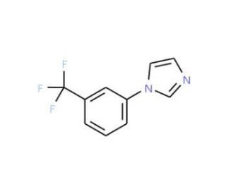 1-[3-(Trifluoromethyl)phenyl]-1H-imidazole (CAS 25371-97-5) - chemical structure image