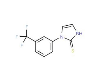 1-[3-(Trifluoromethyl)phenyl]imidazoline-2-thione (CAS 17452-08-3) - chemical structure image