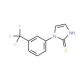 1-[3-(Trifluoromethyl)phenyl]imidazoline-2-thione (CAS 17452-08-3) - chemical structure image