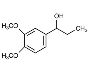 1-(3&prime;,4&prime;-Dimethoxyphenyl)-1-propanol (CAS 10548-83-1) - chemical structure image