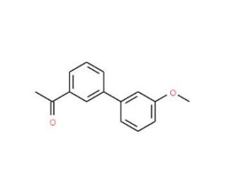 1-(3&prime;-Methoxy[1,1&prime;-biphenyl]-3-yl)ethanone - chemical structure image