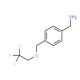 1-{4-[(2,2,2-trifluoroethoxy)methyl]phenyl}methanamine - chemical structure image
