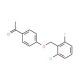 1-{4-[(2-Chloro-6-fluorobenzyl)oxy]phenyl}-1-ethanone (CAS 306934-77-0) - chemical structure image