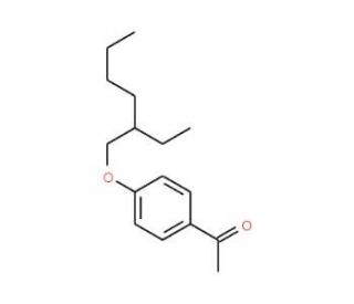 1-{4-[(2-ethylhexyl)oxy]phenyl}ethanone - chemical structure image