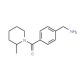 1-{4-[(2-methylpiperidin-1-yl)carbonyl]phenyl}methanamine - chemical structure image