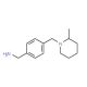 1-{4-[(2-methylpiperidin-1-yl)methyl]phenyl}methanamine - chemical structure image