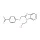 1-(4-{[1-(2-Hydroxyethyl)-1H-benzimidazol-2-yl]-methoxy}phenyl)ethanone - chemical structure image