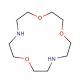 1,4,10-Trioxa-7,13-diaza-cyclopentadecane (CAS 31249-95-3) - chemical structure image
