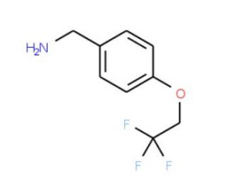 1-[4-(2,2,2-trifluoroethoxy)phenyl]methanamine - chemical structure image