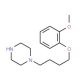 1-[4-(2-Methoxyphenoxy)butyl]piperazine - chemical structure image