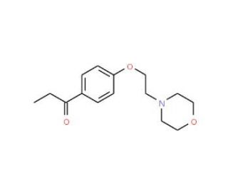 1-[4-(2-Morpholin-4-ylethoxy)phenyl]propan-1-one - chemical structure image