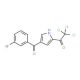 1-[4-(3-Bromobenzoyl)-1H-pyrrol-2-yl]-2,2,2-trichloro-1-ethanone - chemical structure image