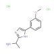 1-[4-(3-methoxyphenyl)-1H-imidazol-2-yl]ethan-1-amine dihydrochloride - chemical structure image