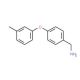 1-[4-(3-Methylphenoxy)phenyl]methanamine - chemical structure image