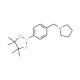 1-[4-(4,4,5,5-Tetramethyl-1,3,2-dioxaborolan-2-yl)benzyl]pyrrolidine (CAS 884507-39-5) - chemical structure image