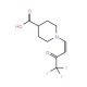 1-(4,4,4-Trifluoro-3-oxo-but-1-enyl)-piperidine-4-carboxylic acid - chemical structure image
