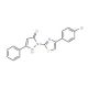 1-[4-(4-Bromophenyl)-1,3-thiazol-2-yl]-3-phenyl-1H-pyrazol-5-ol - chemical structure image