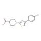1-[4-(4-Bromophenyl)-1,3-thiazol-2-yl]-4-piperidinecarboxylic acid - chemical structure image