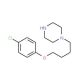 1-[4-(4-Chloro-phenoxy)-butyl]-piperazine - chemical structure image