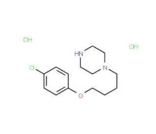 1-[4-(4-Chloro-phenoxy)-butyl]-piperazinedihydrochloride - chemical structure image