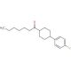 1-[4-(4-Fluorophenyl)-cyclohexyl]-heptan-1-one - chemical structure image